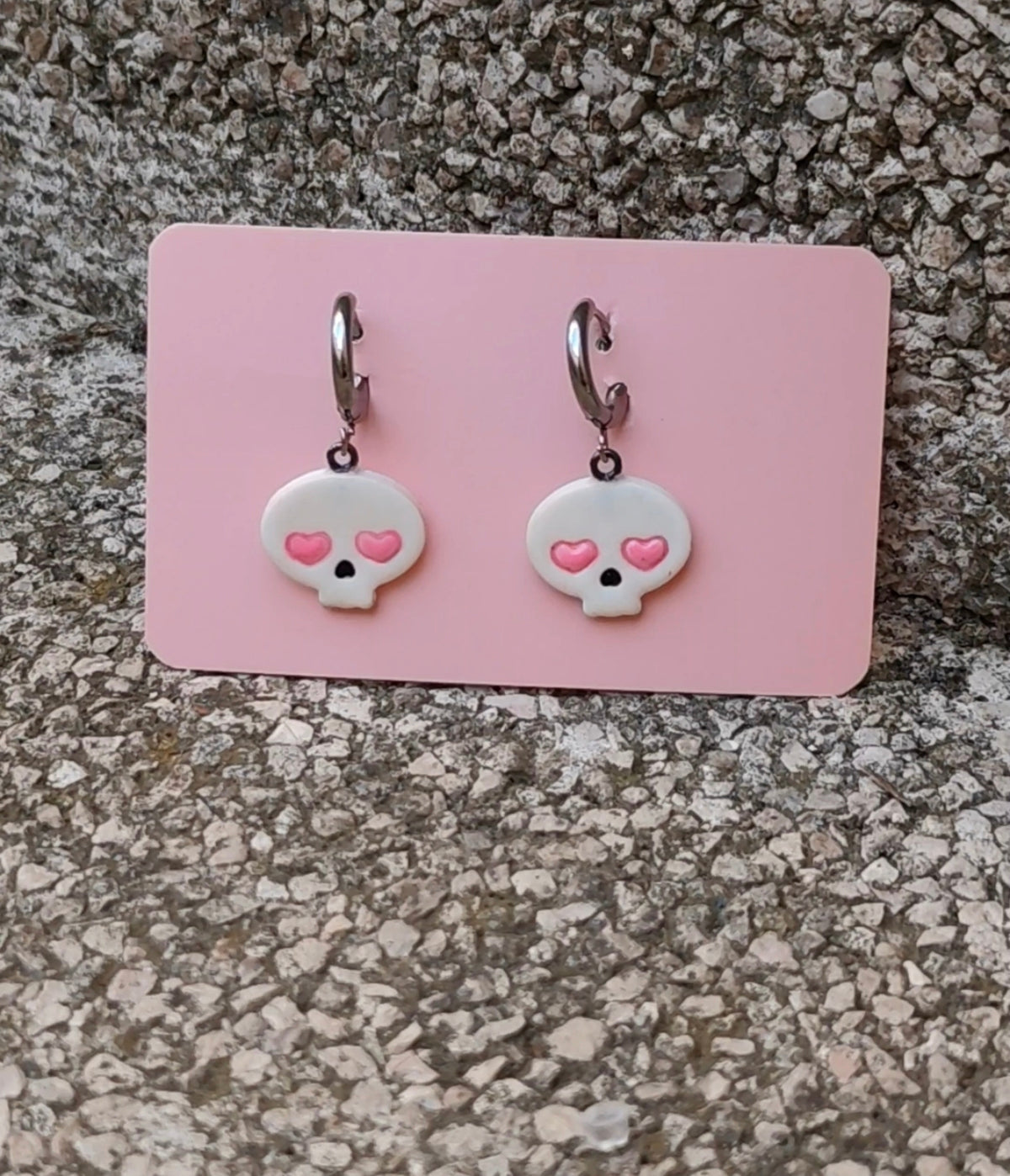 Pendientes Calavera Enamorada · Halloween Edición Limitada