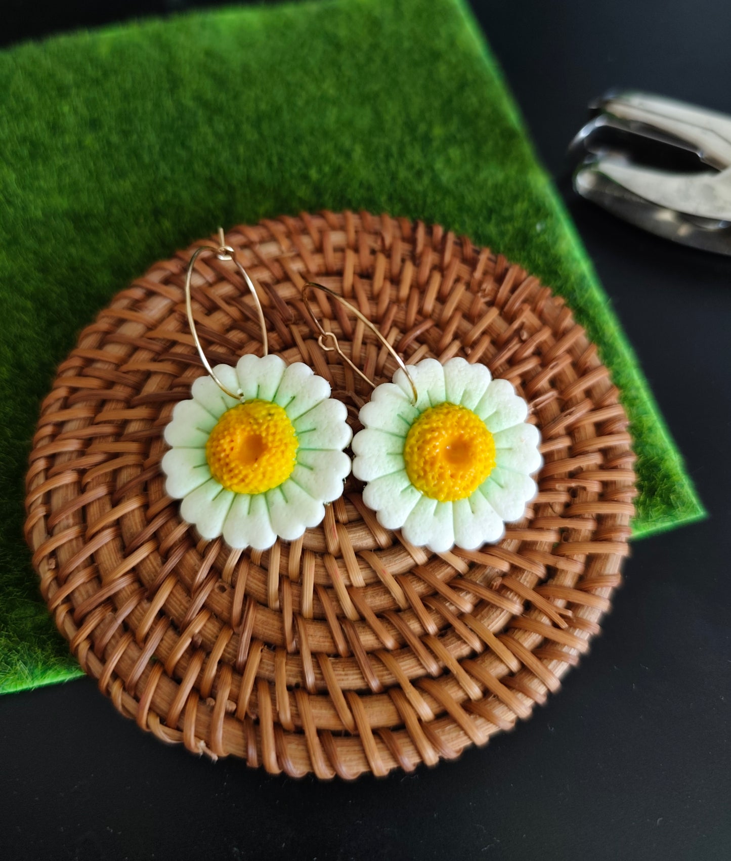 Aros con margarita