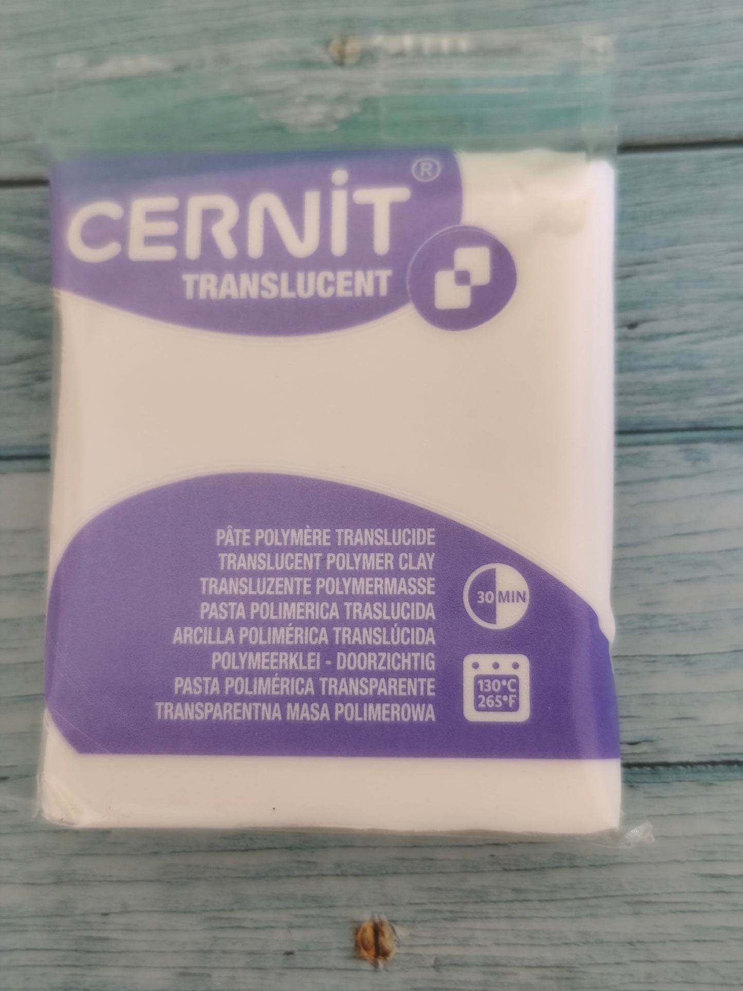 Arcilla Polimérica Cernit Translucent Transparente | Efecto Cristal