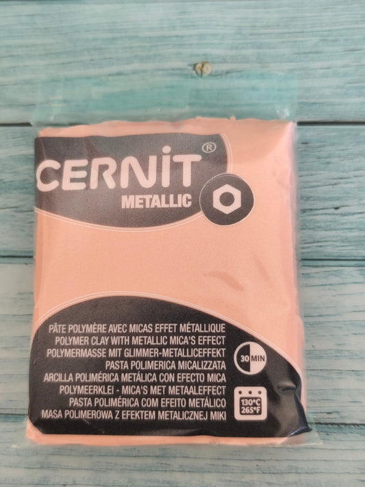 Arcilla Polimérica Cernit Metallic Rosa | Acabado Metálico Profesional
