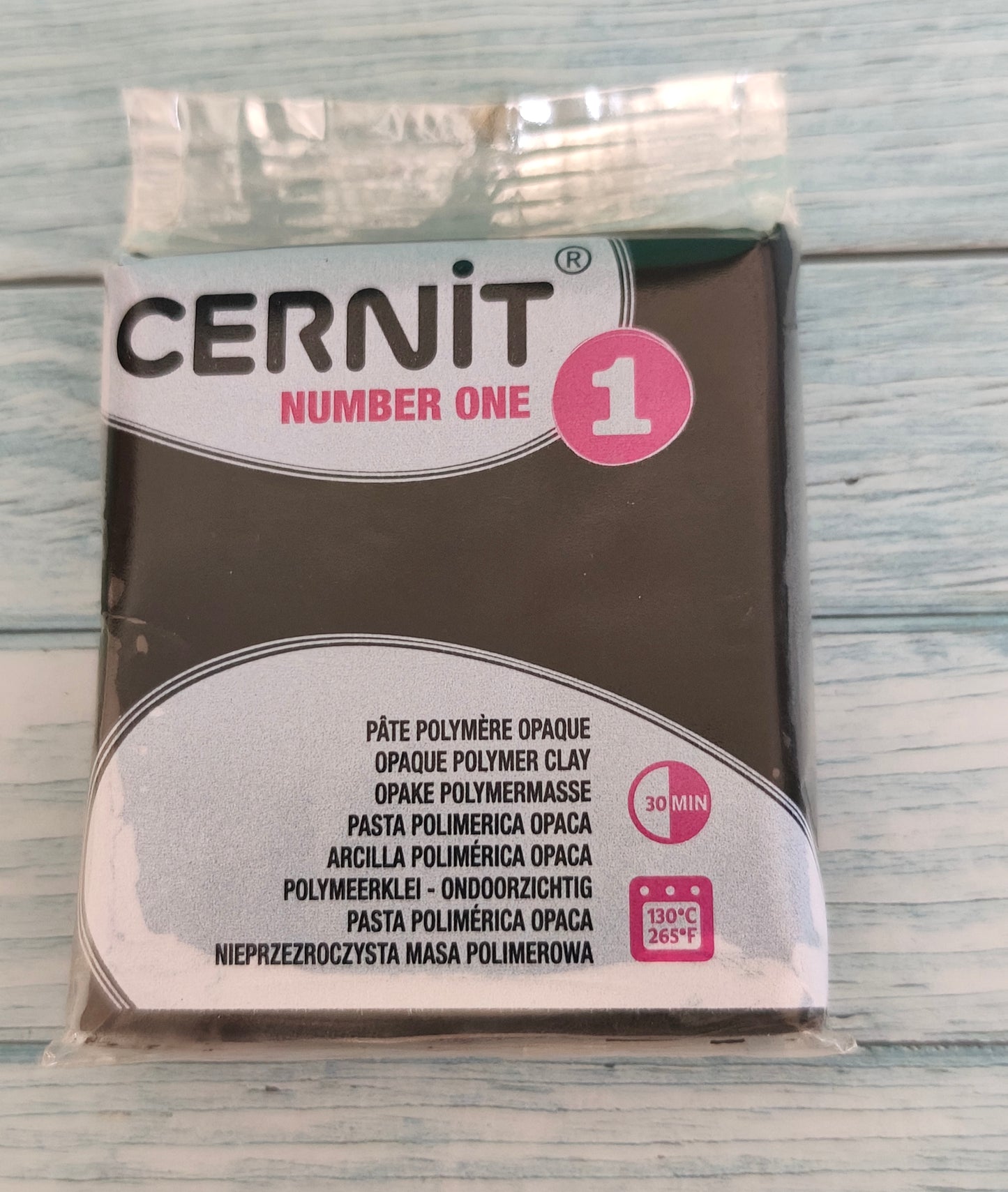 Arcilla Polimérica Cernit One Negro | Acabado Mate Profesional