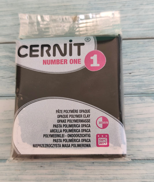 Arcilla Polimérica Cernit One Negro | Acabado Mate Profesional