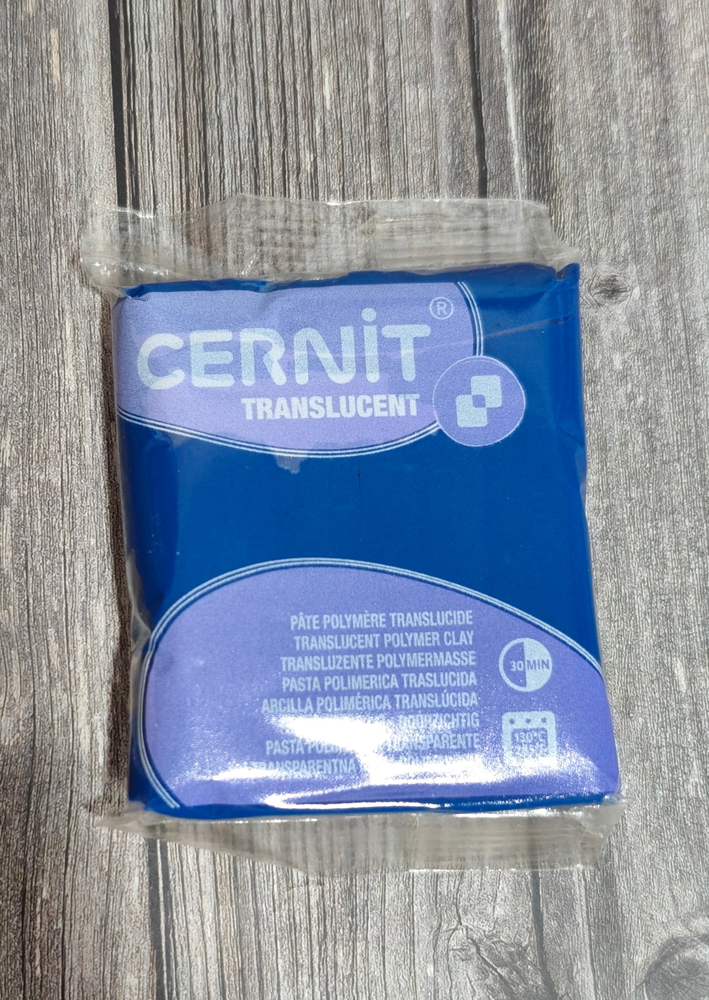 Arcilla Polimérica Cernit Translucent Arándano | Acabado Semitransparente Profesional
