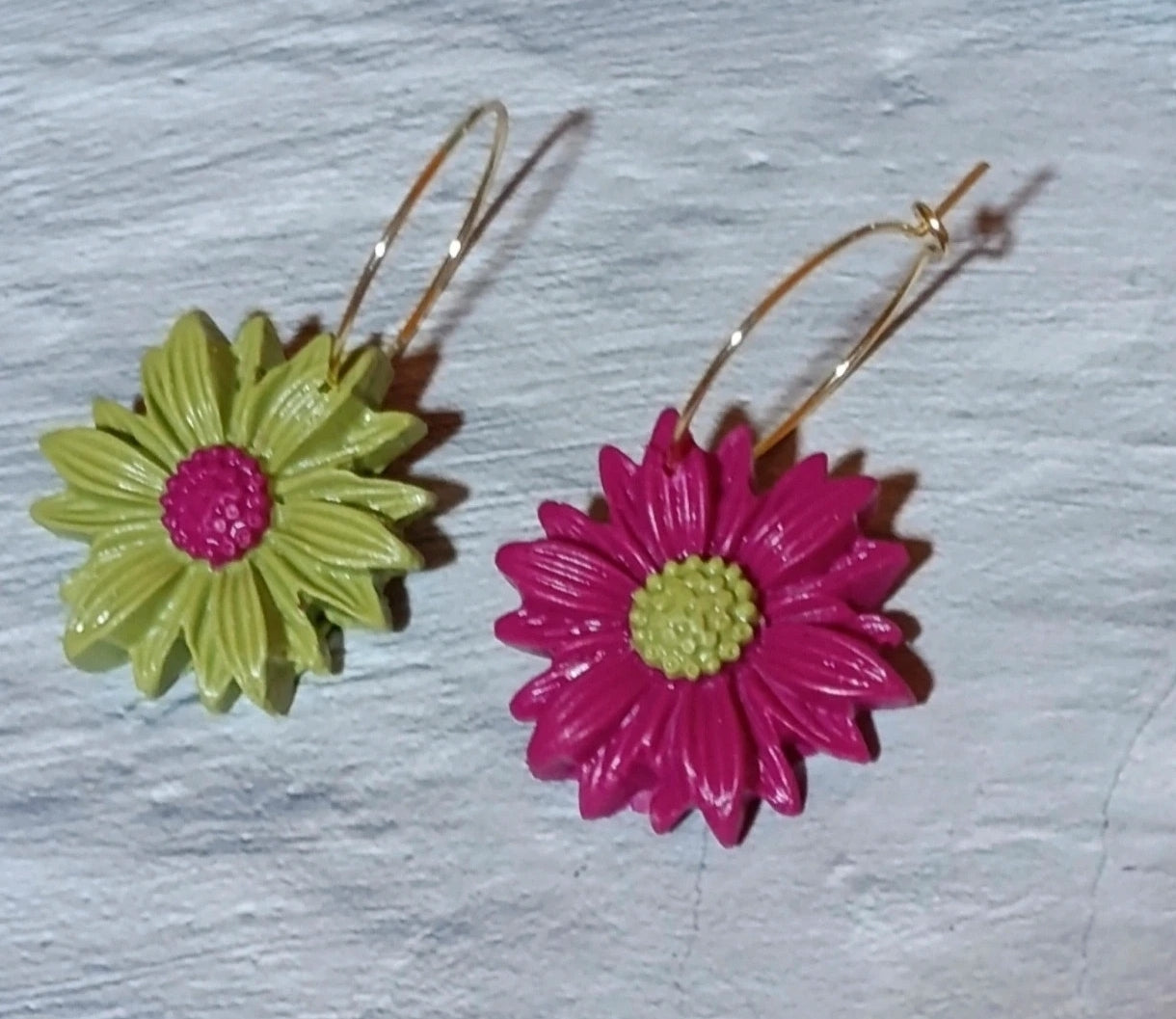 Pendientes Margarita Inversa