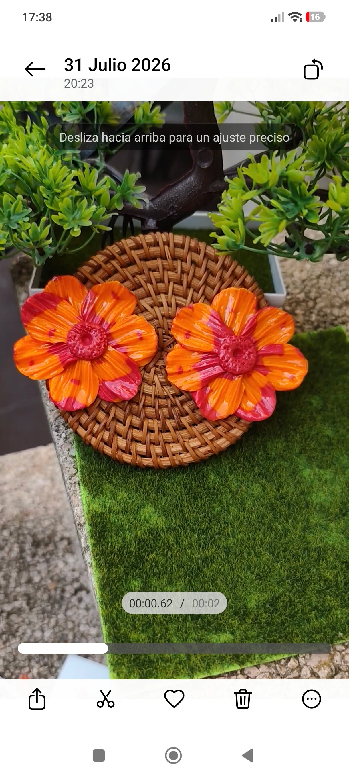 Pendientes Flor Neón 7 Pétalos