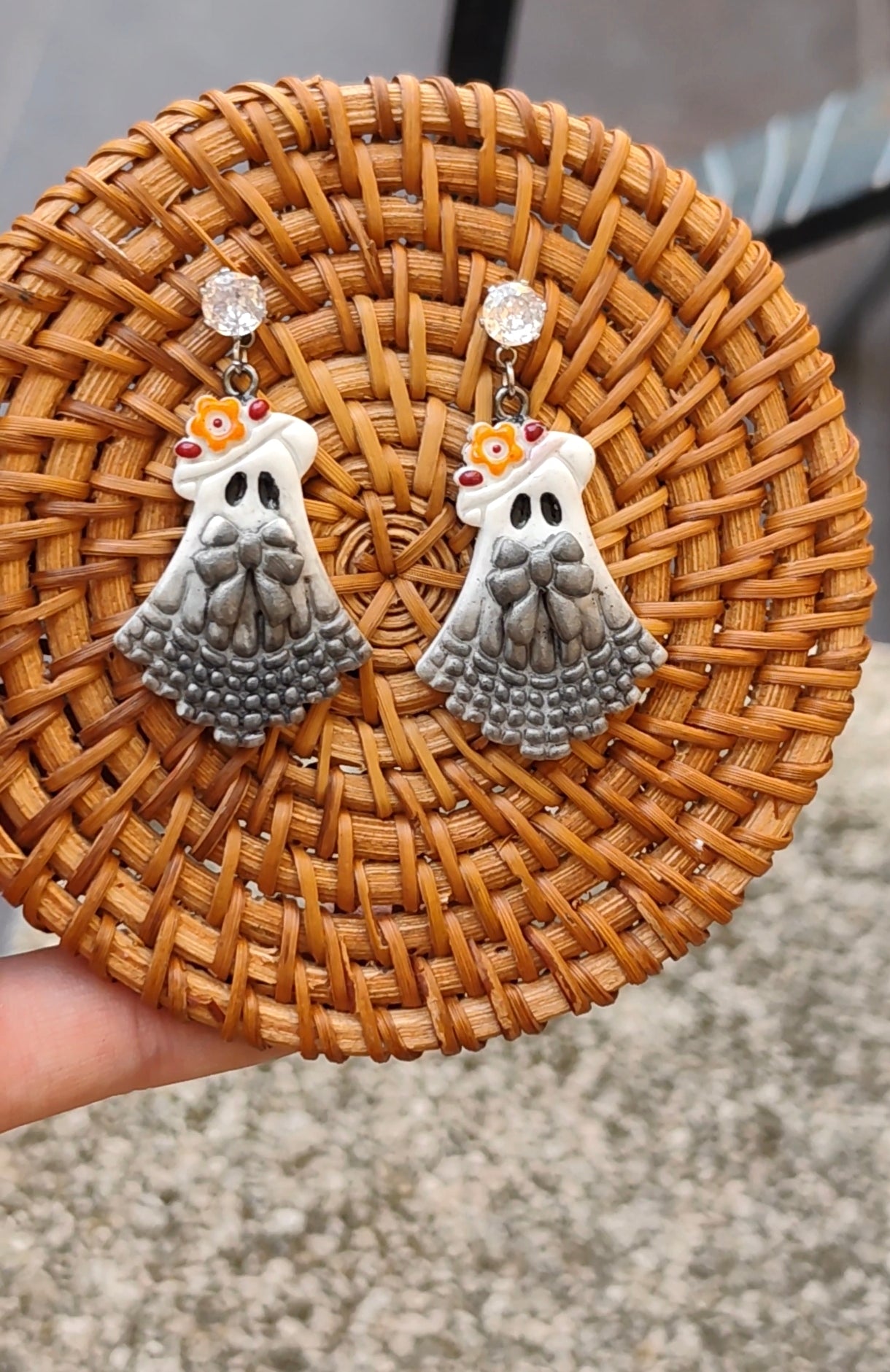 Pendientes Dama Fantasma · Halloween Edición Limitada
