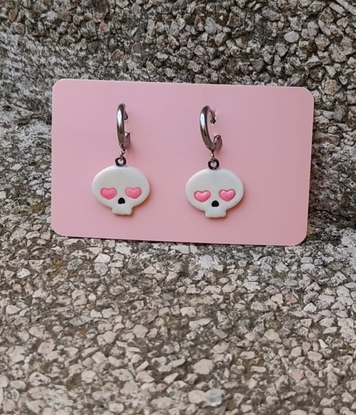 Pendientes Calavera Enamorada · Halloween Edición Limitada